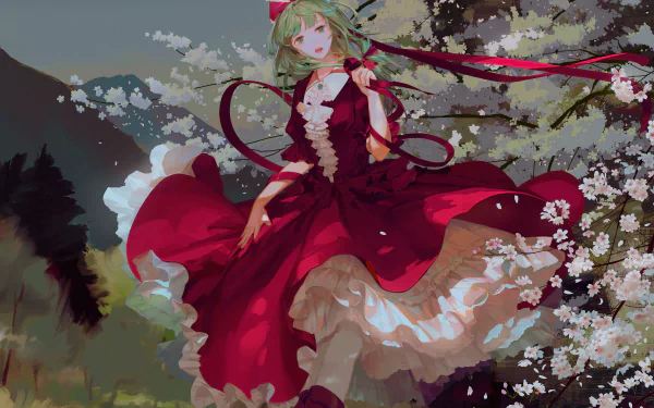 Hina Kagiyama Anime Touhou HD Desktop Wallpaper | Background Image