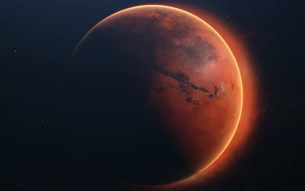 Sci Fi Mars HD Desktop Wallpaper | Background Image