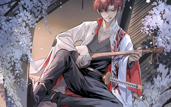 Takasugi Shinsaku (Fate/Grand Order) Anime Fate/Grand Order HD Desktop Wallpaper | Background Image