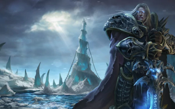 Arthas Menethil video game Warcraft III: Reforged HD Desktop Wallpaper | Background Image