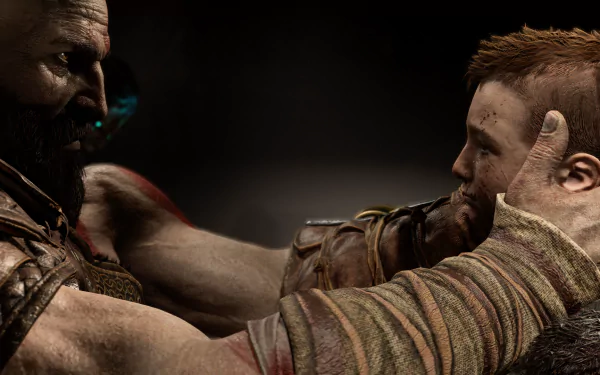 video game God of War (2018) HD Desktop Wallpaper | Background Image