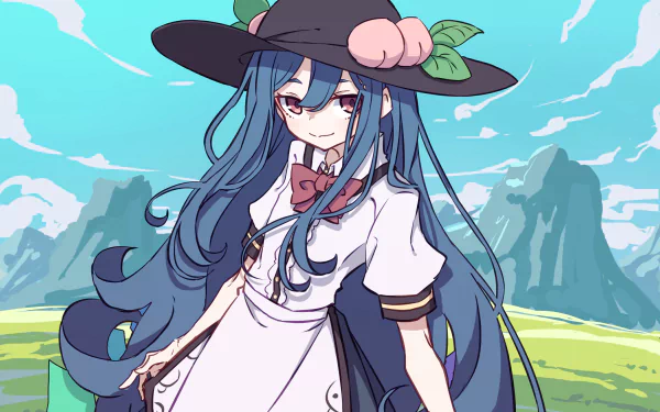 Tenshi Hinanai Anime Touhou HD Desktop Wallpaper | Background Image