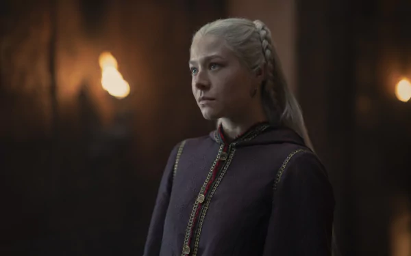Rhaenyra Targaryen Emma D'Arcy TV Show House of the Dragon HD Desktop Wallpaper | Background Image