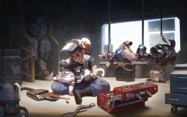  Brigitte Origin Story by SteamBOY