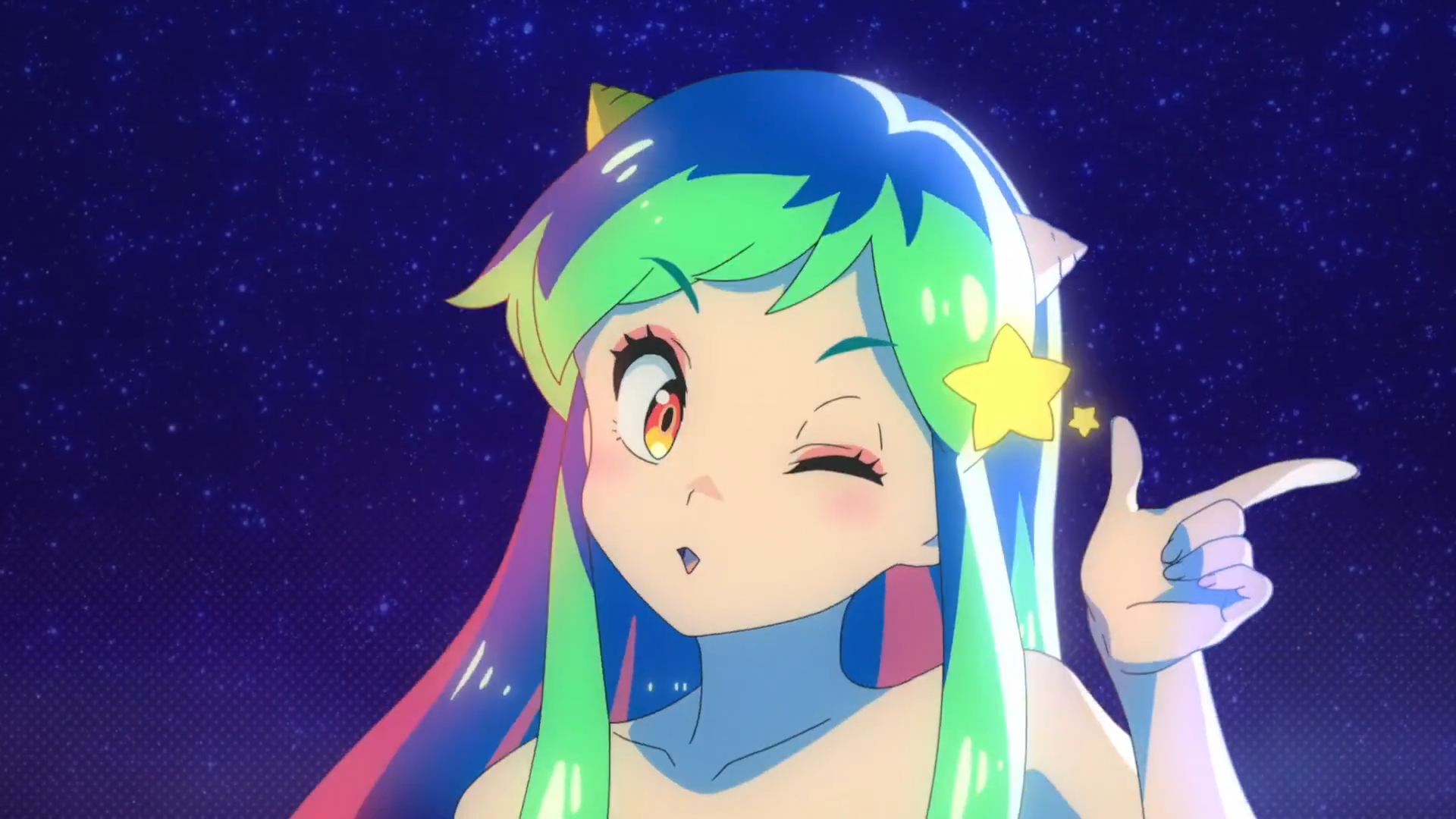 Is there any specific reason behind Lum's eye color being different in the  Urusei Yatsura 2022 remake? - Anime & Manga Stack Exchange