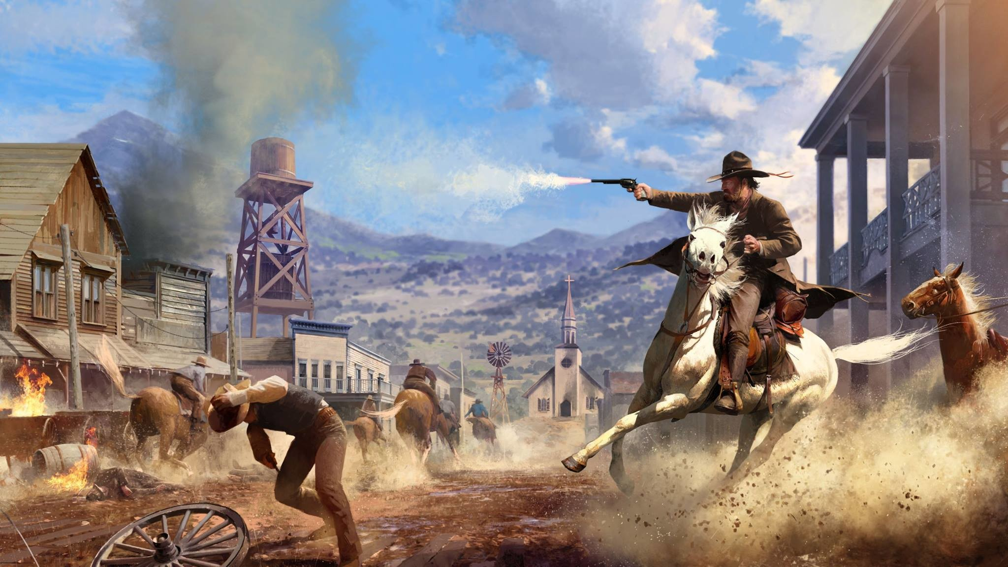 Video Game Wild West Dynasty HD Wallpaper