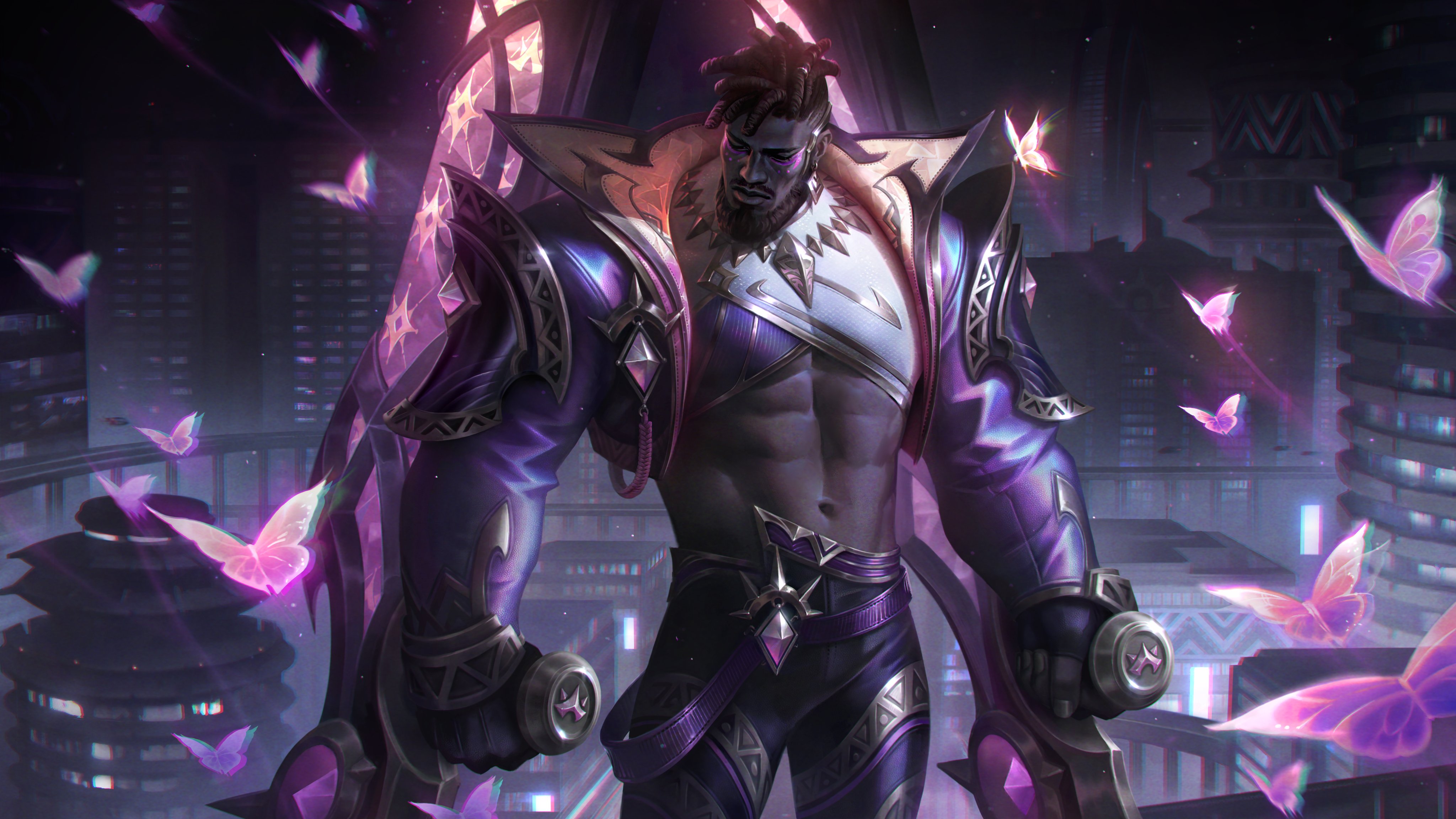 Heartsteel K'Sante Skin LoL Splash Art 4K Wallpaper iPhone HD Phone #4841m