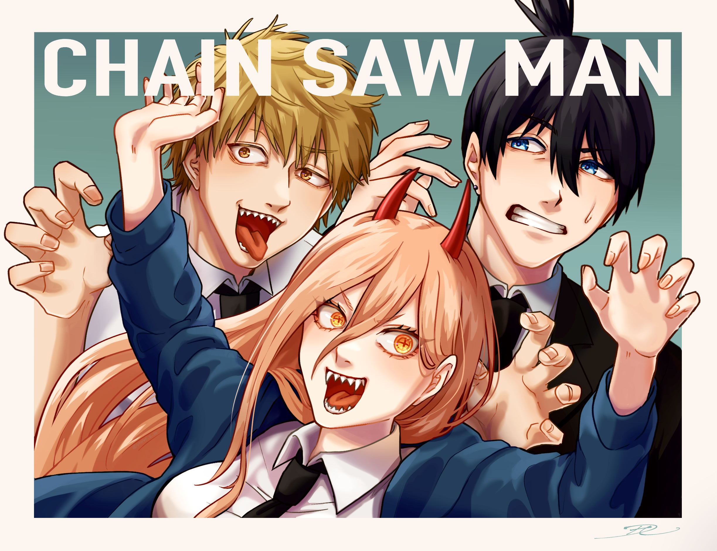 Anime Chainsaw Man HD Wallpaper | Background Image
