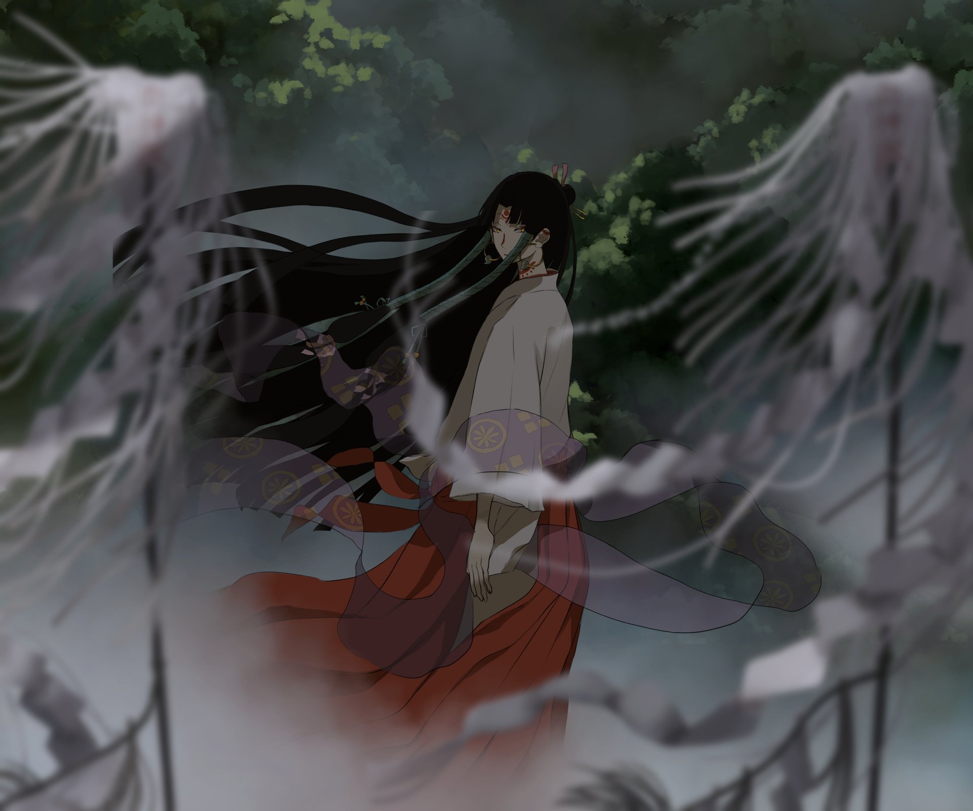 Download Fantasy Oriental 4k Ultra HD Wallpaper by つっく