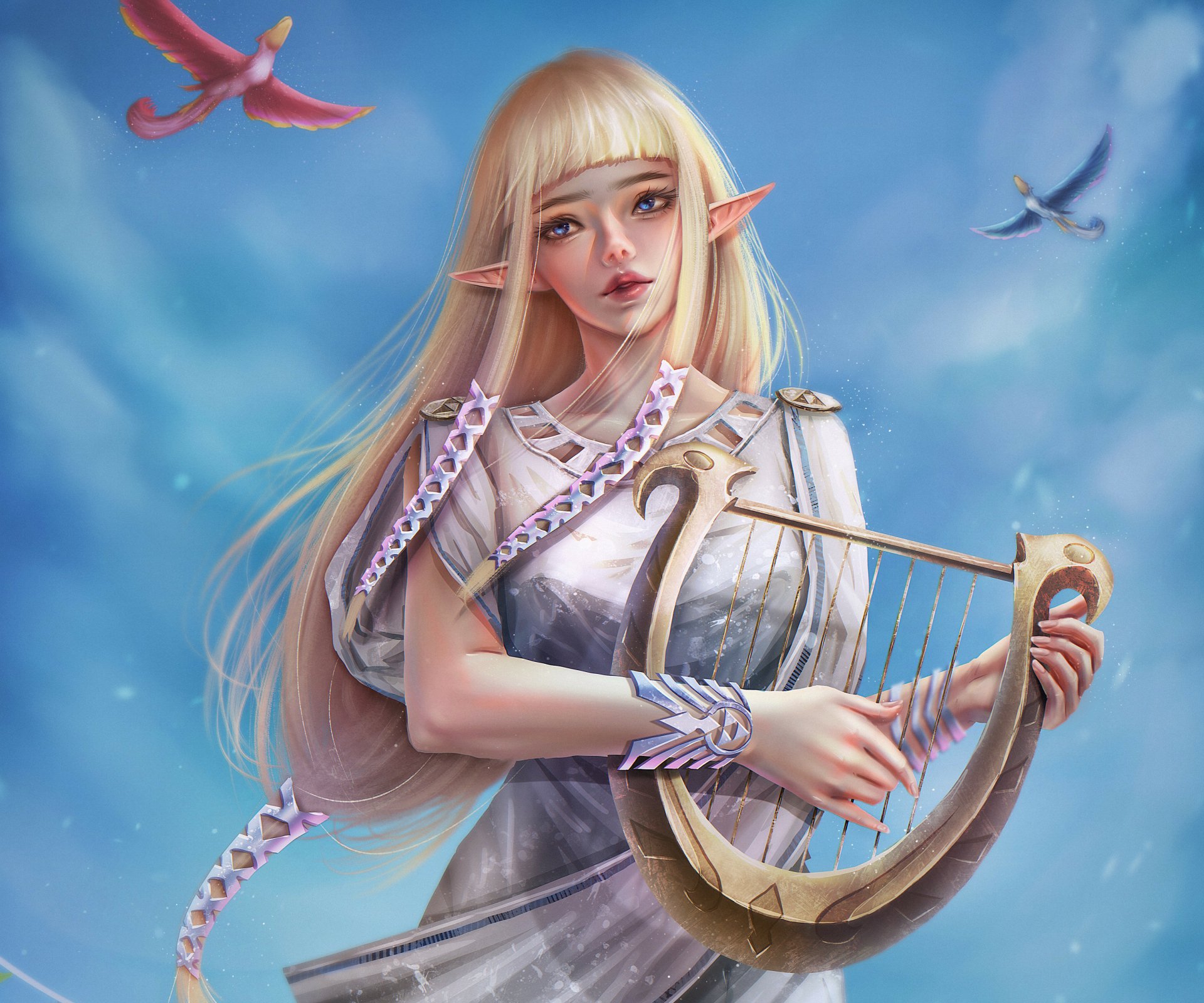 Download Princess Zelda Video Game The Legend Of Zelda HD Wallpaper by icezimy