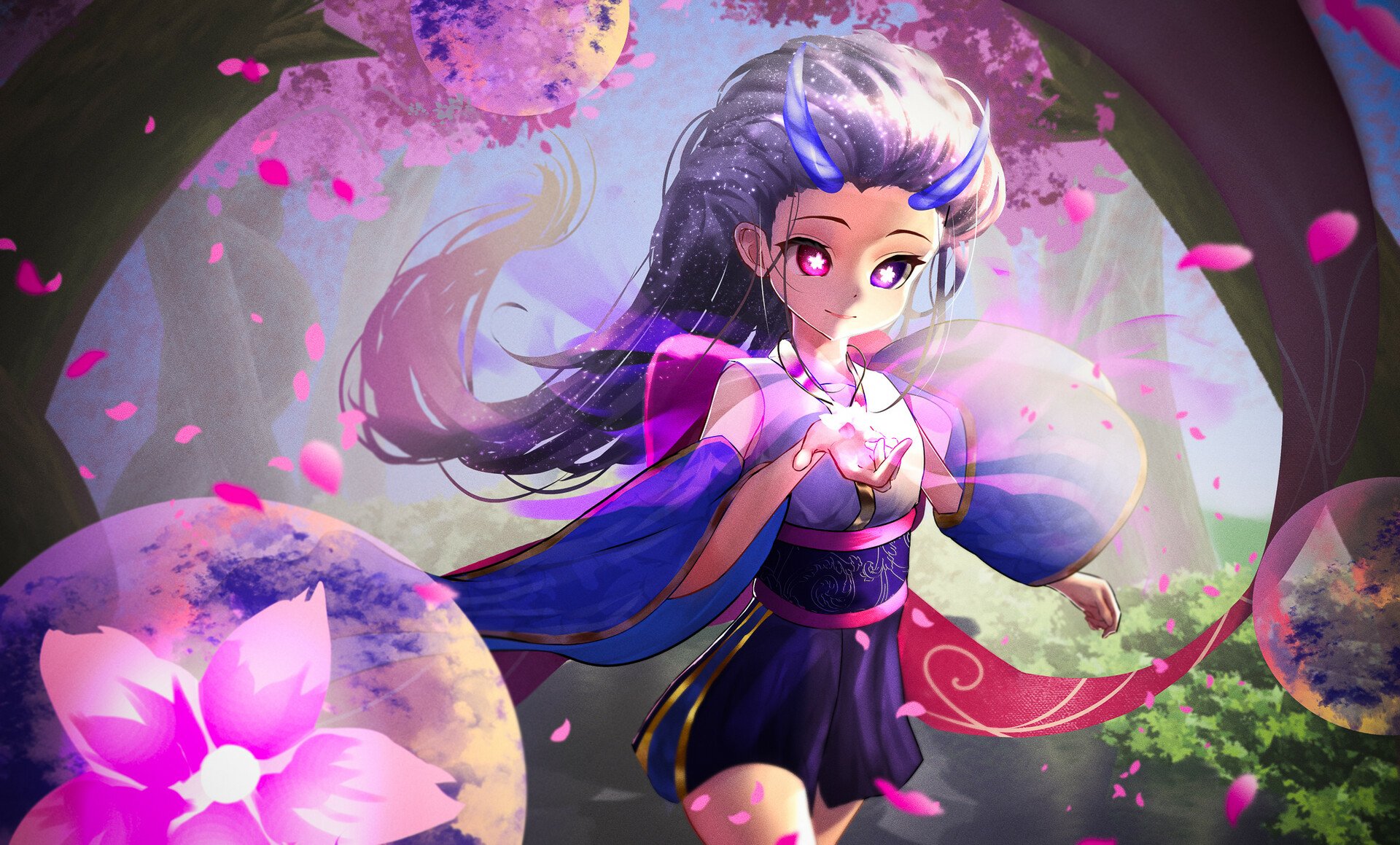 Download Zoe (League Of Legends) Video Game League Of Legends HD Wallpaper by Vonal C