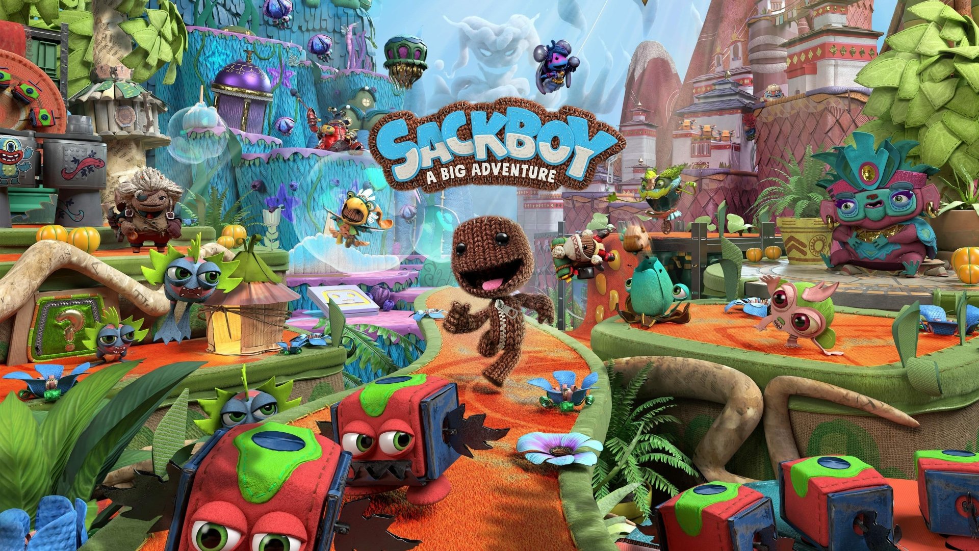 Download Video Game Sackboy: A Big Adventure HD Wallpaper