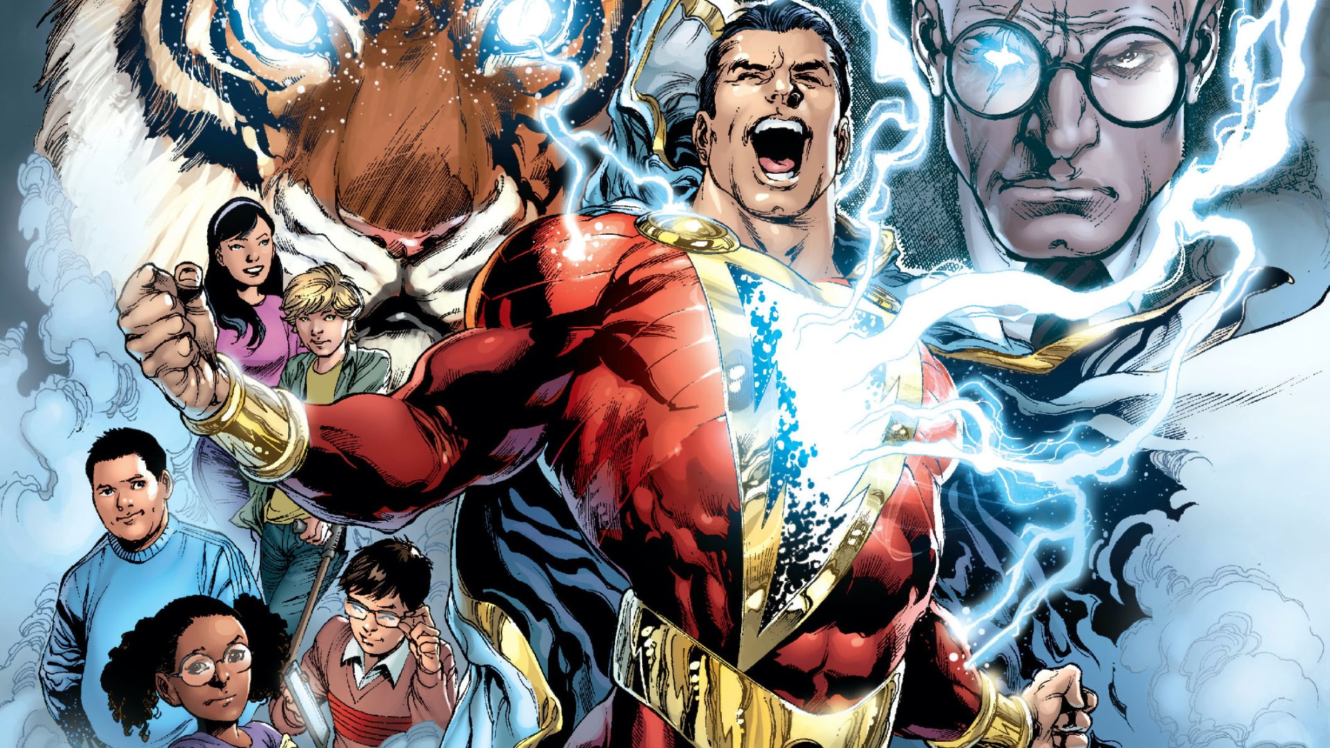 Download Comic Shazam (DC Comics) HD Wallpaper