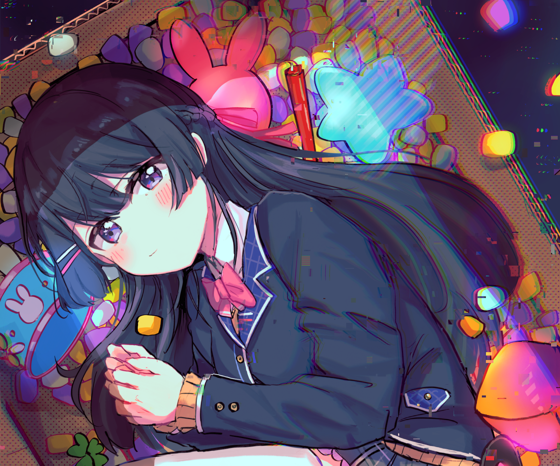 Download Nijisanji Tsukino Mito Anime Virtual Youtuber HD Wallpaper