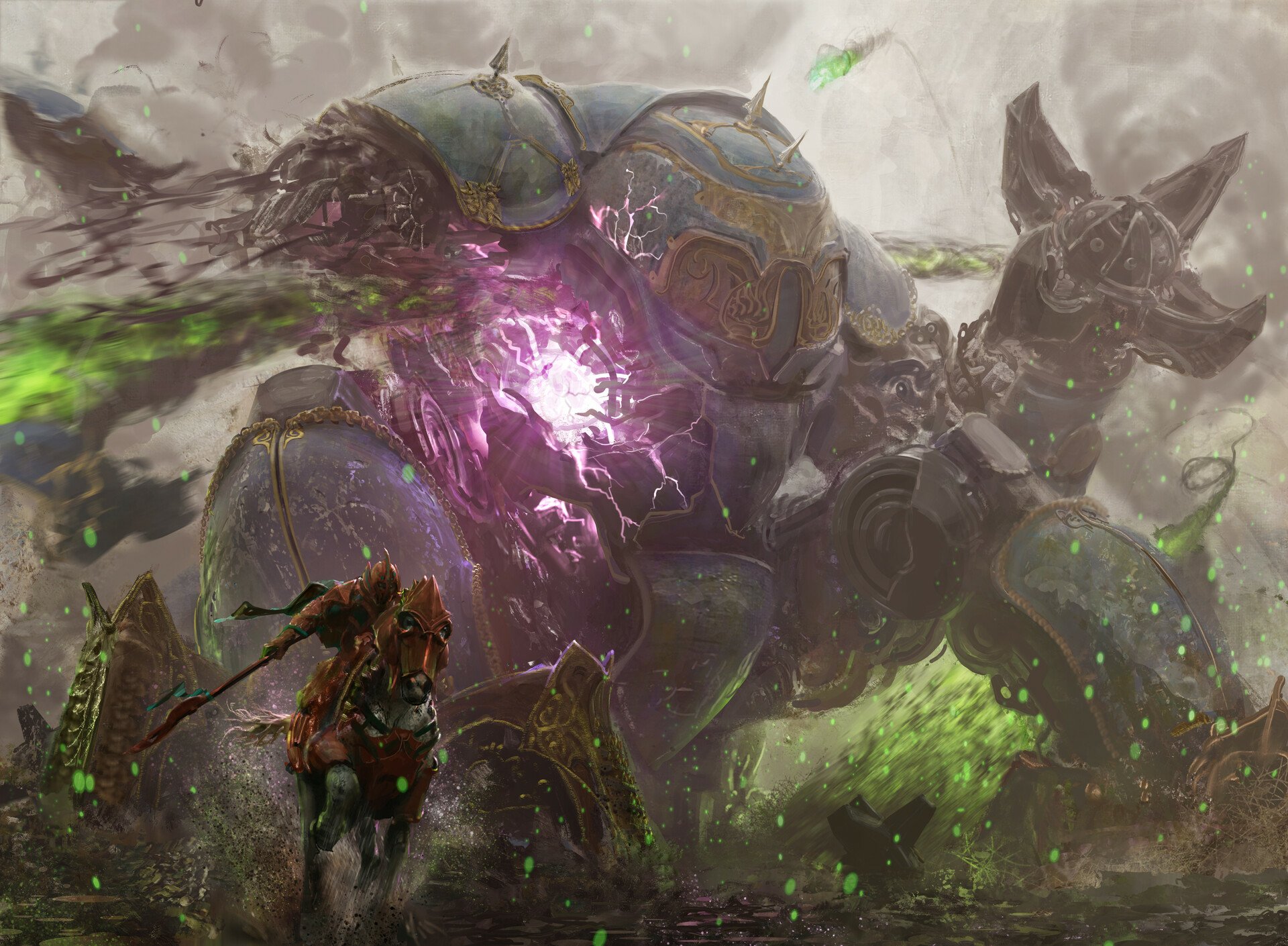Download Man Made Magic: The Gathering HD Wallpaper by Campbell White