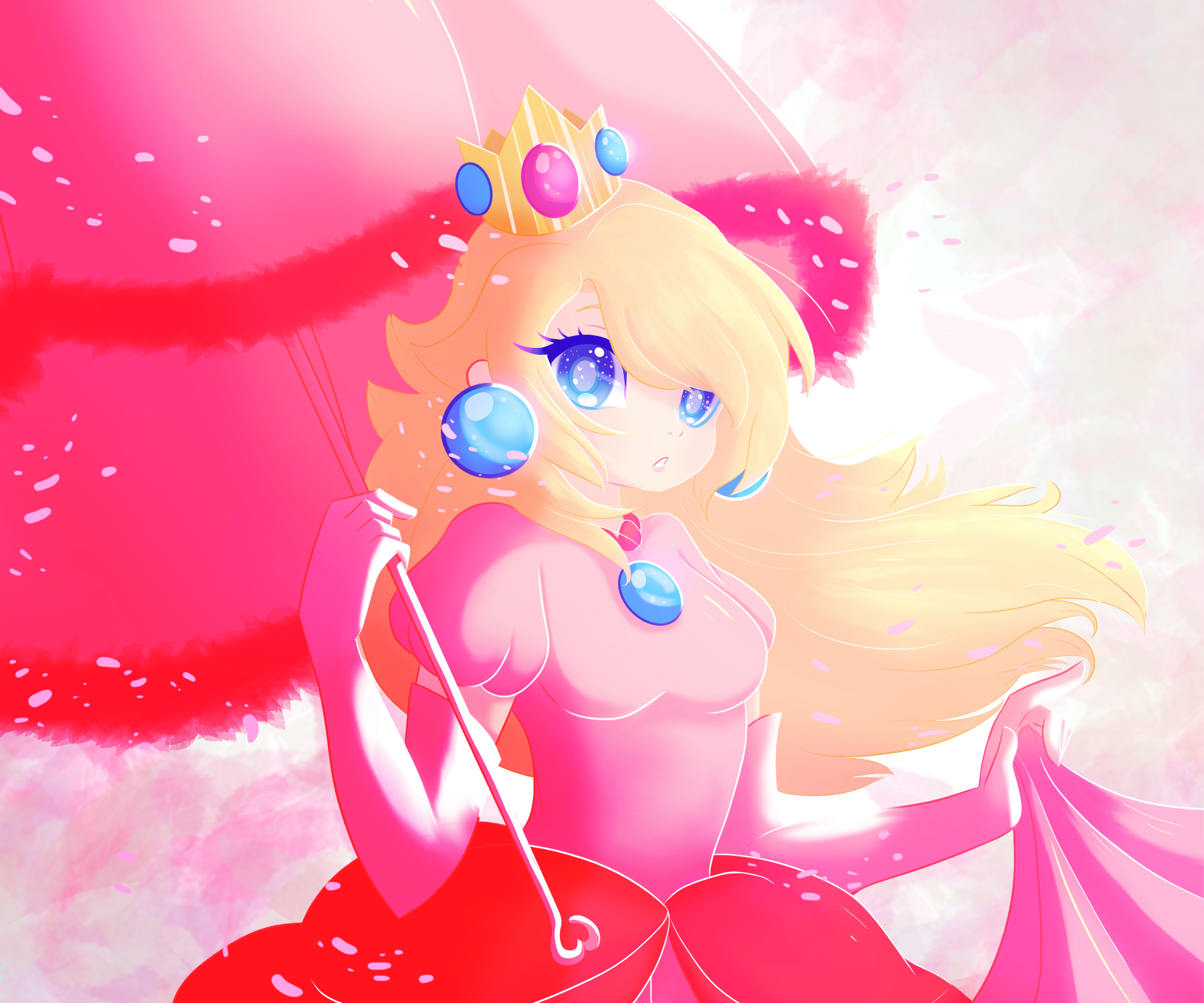 Peach Italy Wallpaper