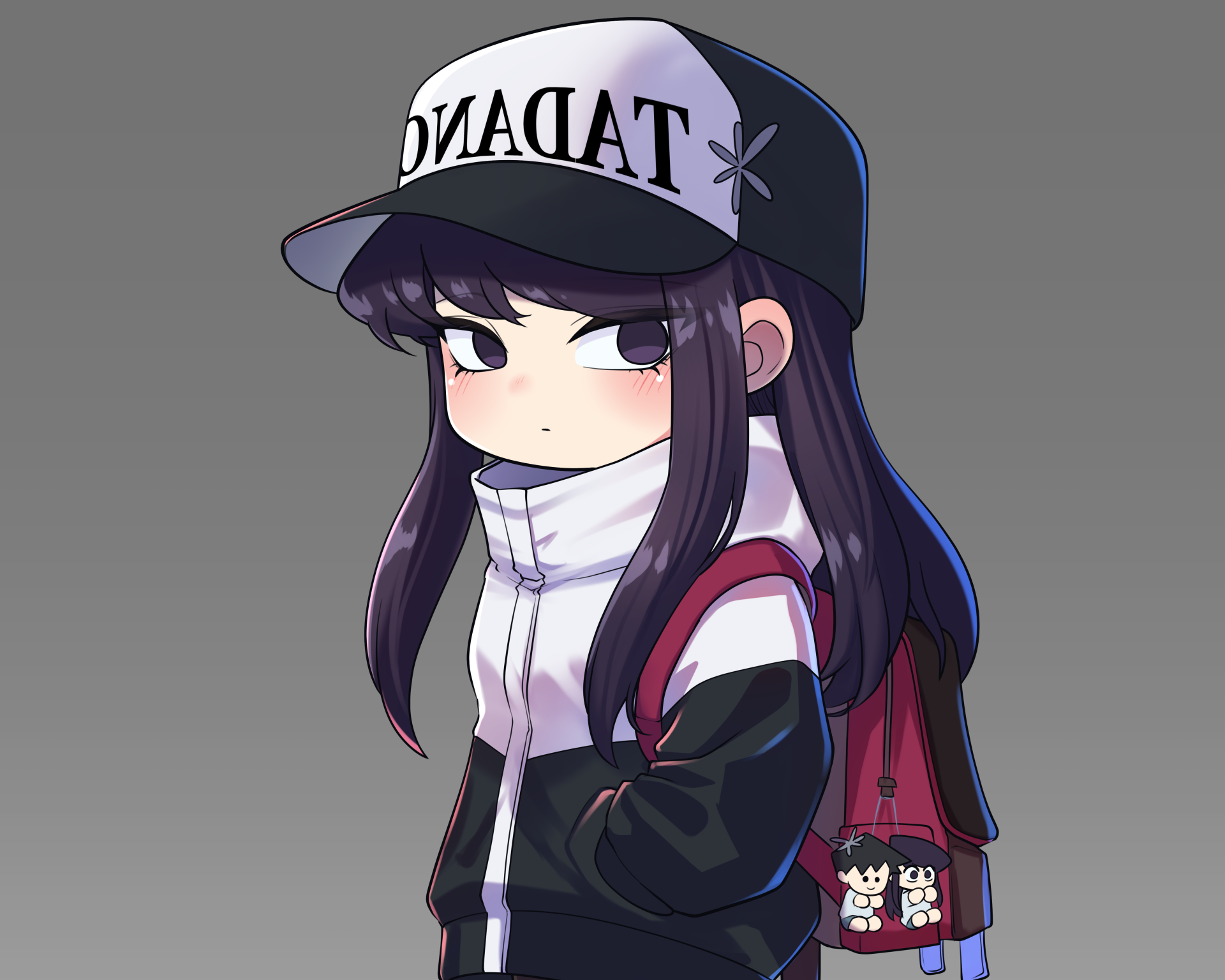 Download Komi Shouko Anime Komi Can't Communicate 4k Ultra HD Wallpaper by ハンボ