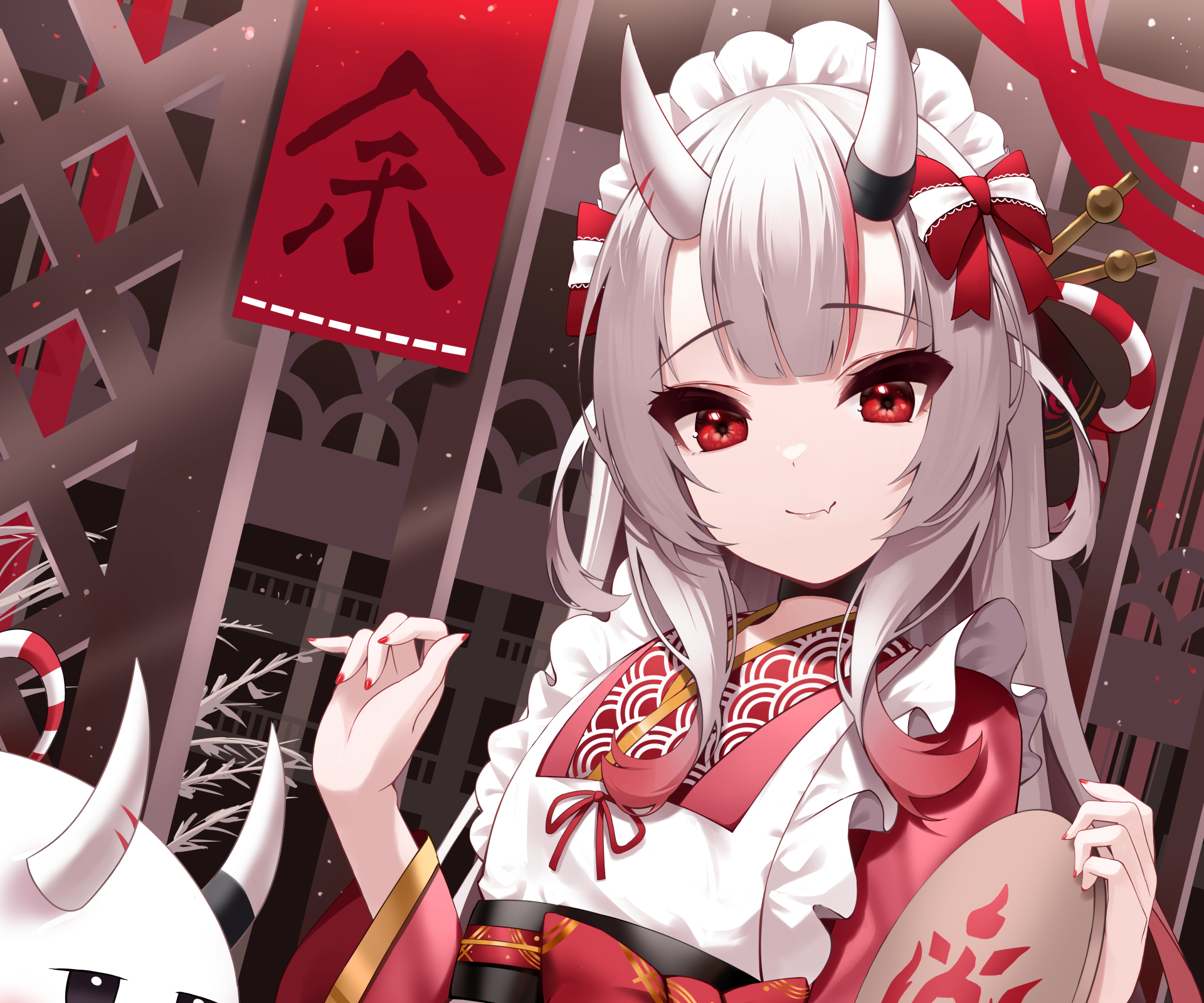 Download Hololive Nakiri Ayame Anime Virtual Youtuber 4k Ultra HD Wallpaper