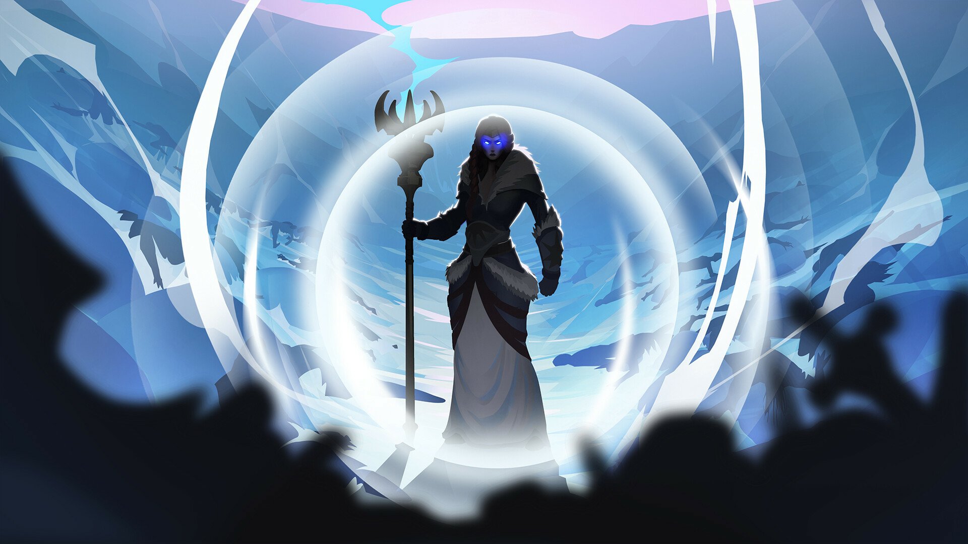 Download Video Game Frozen Flame HD Wallpaper