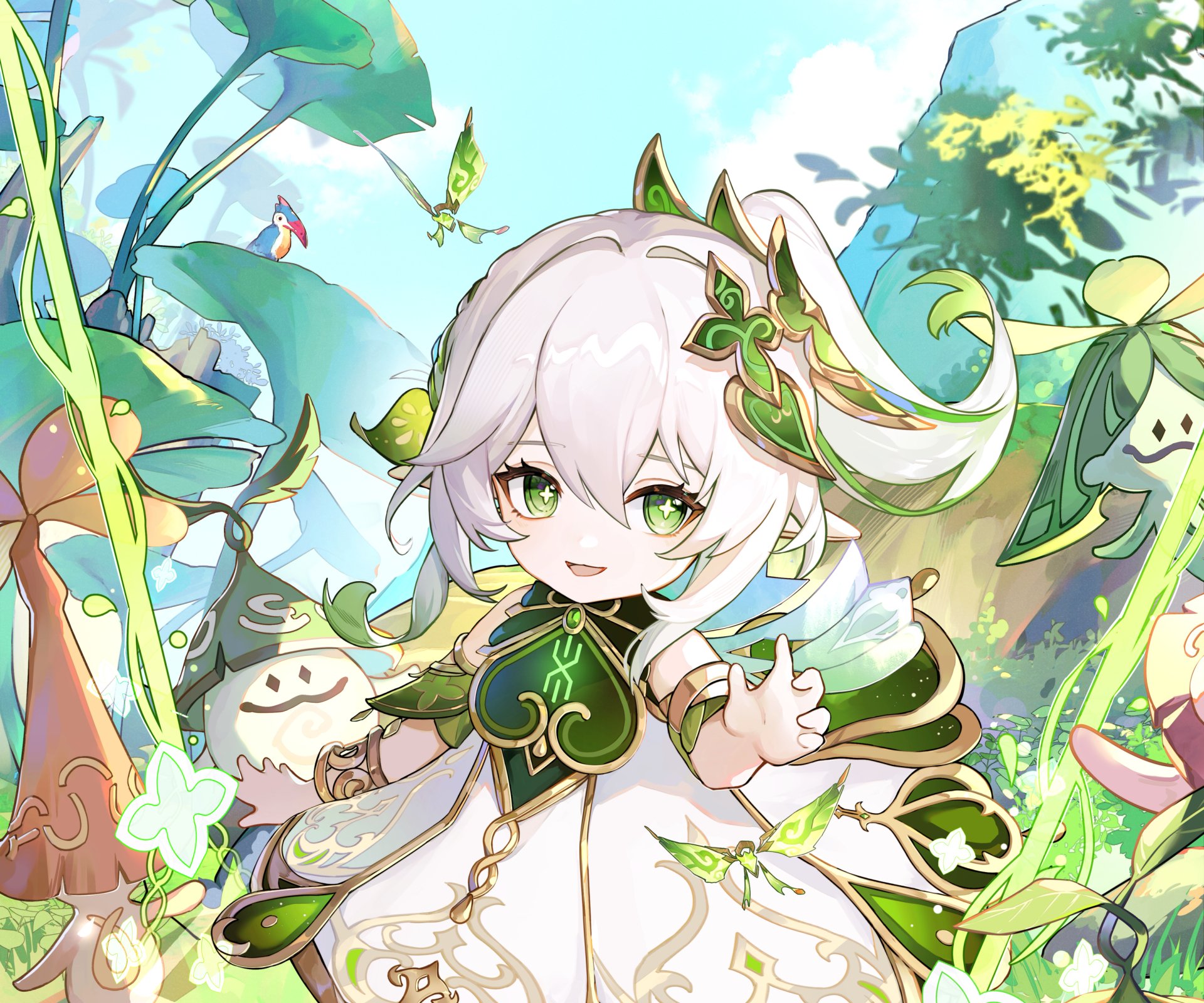 Download Nahida (Genshin Impact) Aranara Video Game Genshin Impact HD Wallpaper by Crackingtaro