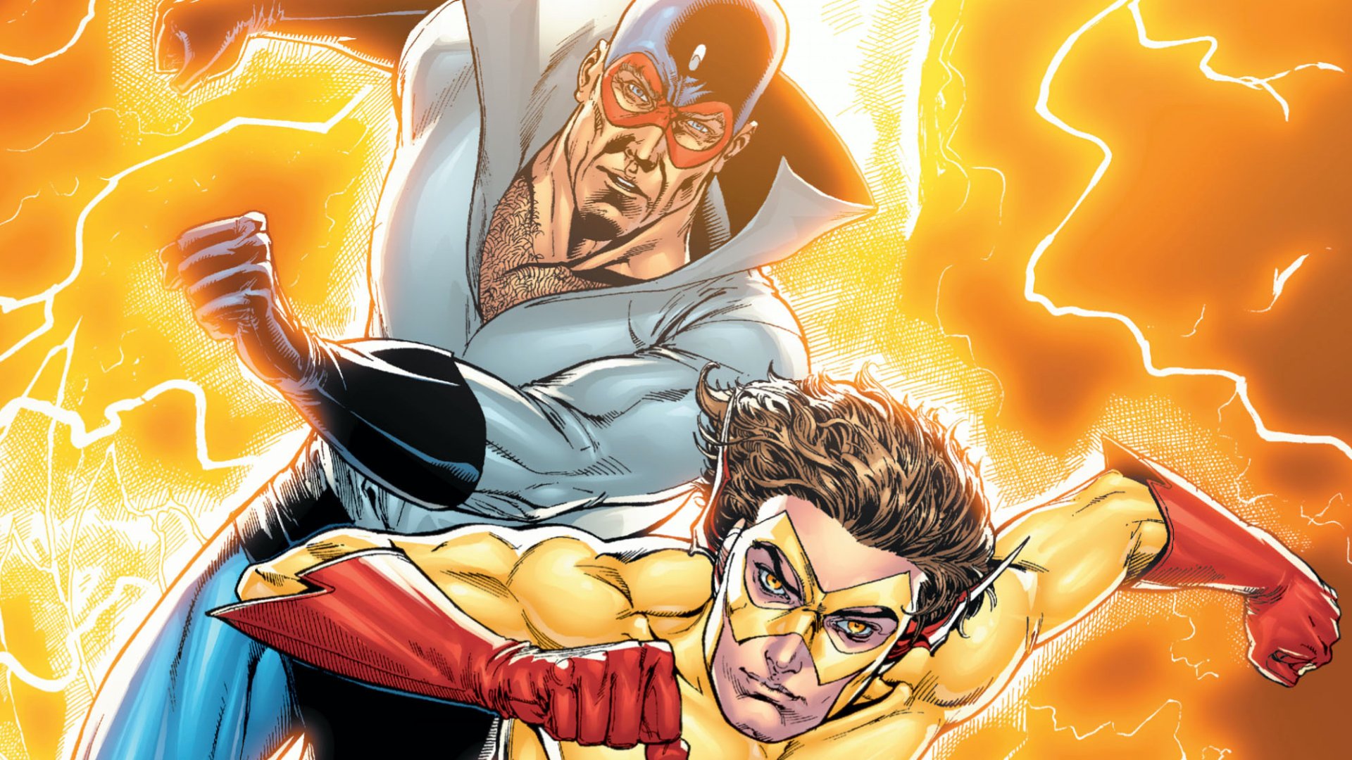 Download Comic The Flash: Rebirth HD Wallpaper by Ethan Van Sciver