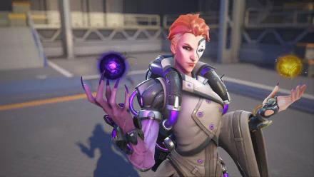 Moira (Overwatch) video game Overwatch 2 HD Desktop Wallpaper | Background Image