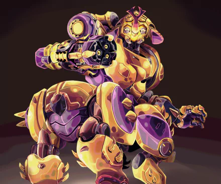 Orisa (Overwatch) video game Overwatch HD Desktop Wallpaper | Background Image