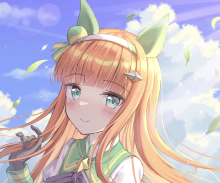 Silence Suzuka Anime Uma Musume: Pretty Derby HD Desktop Wallpaper | Background Image