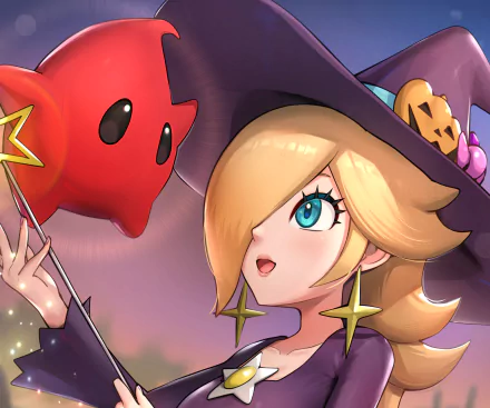 Rosalina (Mario) video game Super Mario Galaxy HD Desktop Wallpaper | Background Image