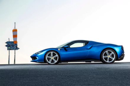 vehicle Ferrari 296 GTS HD Desktop Wallpaper | Background Image