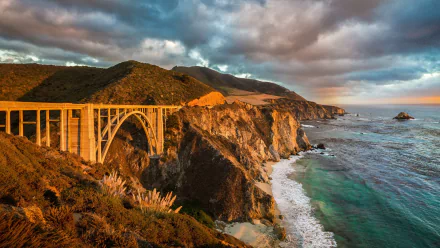  USA - California - Bixby Creek Bridge Big Sur