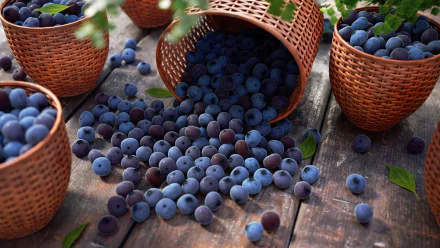 food blueberry HD Desktop Wallpaper | Background Image