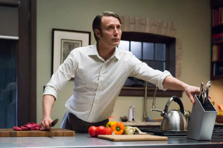 Mads Mikkelsen Hannibal Lecter TV Show Hannibal HD Desktop Wallpaper | Background Image