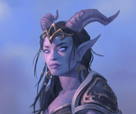  World of Warcraft - Draenei Portrait by Joseph Weston