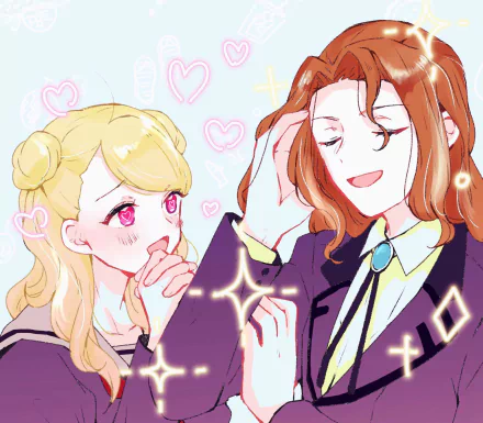  Mihara Shiki &amp; Sudou Mizuki by 50milky