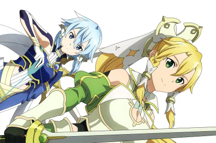 Leafa (Sword Art Online) Shino Asada Anime Sword Art Online HD Desktop Wallpaper | Background Image