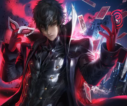  Joker - Persona by Sakimichan