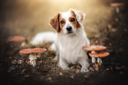 Animal Kooikerhondje HD Desktop Wallpaper | Background Image