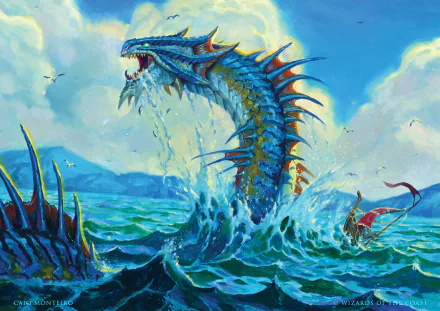  Sword Coast Serpent by Caio Monteiro