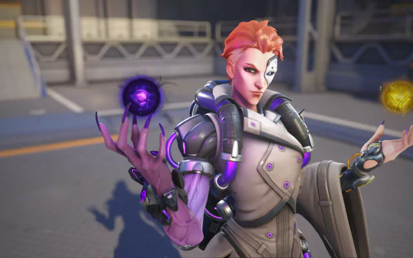 Moira (Overwatch) video game Overwatch 2 HD Desktop Wallpaper | Background Image