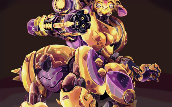 Orisa (Overwatch) video game Overwatch HD Desktop Wallpaper | Background Image