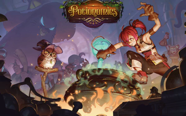 video game Potionomics HD Desktop Wallpaper | Background Image