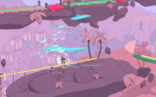 video game OlliOlli World HD Desktop Wallpaper | Background Image