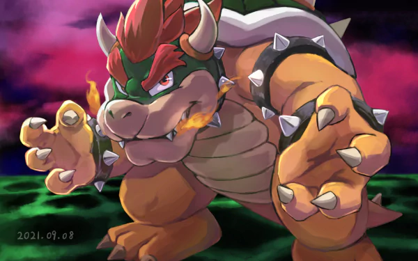 Bowser video game Super Mario Bros. HD Desktop Wallpaper | Background Image