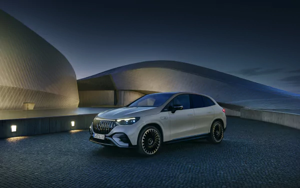 vehicle Mercedes-AMG EQE 53 HD Desktop Wallpaper | Background Image