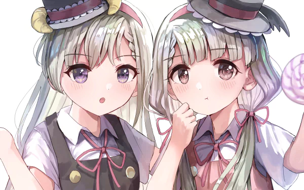 Nagi Hisakawa Hayate Hisakawa Anime THE iDOLM@STER: Cinderella Girls Starlight Stage HD Desktop Wallpaper | Background Image