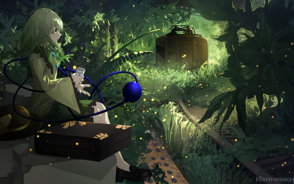 Koishi Komeiji Anime Touhou HD Desktop Wallpaper | Background Image