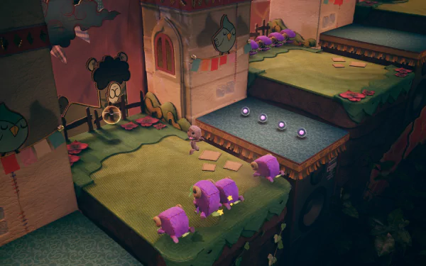 video game Sackboy: A Big Adventure HD Desktop Wallpaper | Background Image