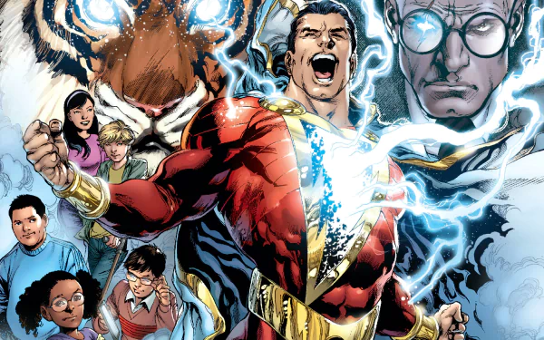 Comic Shazam (DC Comics) HD Desktop Wallpaper | Background Image