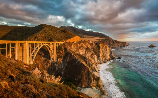  USA - California - Bixby Creek Bridge Big Sur